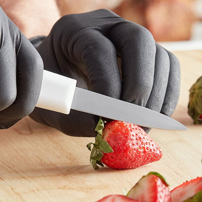 Choice 3 1/4" Hotel Style Paring Knife w/ White Handle – item 220KWPAR325H image 2