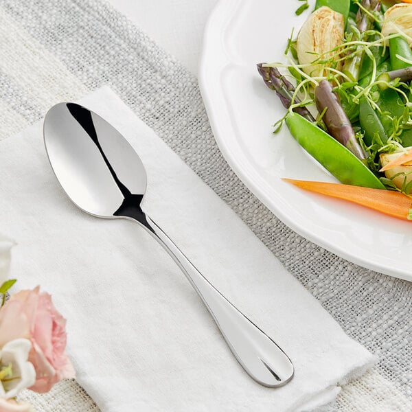 Acopa Brigitte 8 1/8" X-Heavy Tablespoon / Serving Spoon – item 267720810 image 2