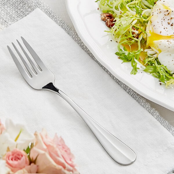 Acopa Brigitte 6 3/4" X-Heavy Salad / Dessert Fork – item 267720806 image 2