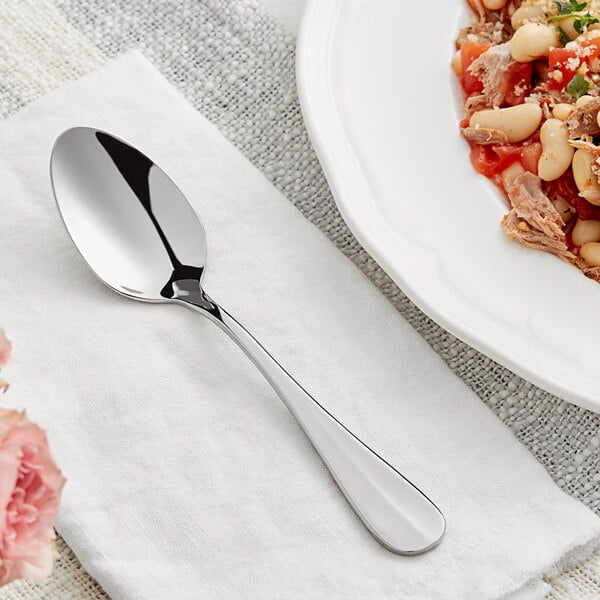 Acopa Brigitte 7" X-Heavy Dinner / Dessert Spoon – item 267720803 image 2
