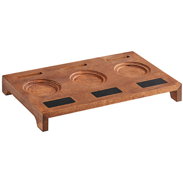 Valor 18 1/2" x 11" Display Stand w/ Rustic Chestnut Trivet – item 825ULCOCETT3