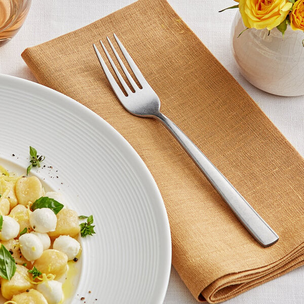 Acopa Petra 8" Distressed X-Heavy Dinner Fork – item 267870805 image 2