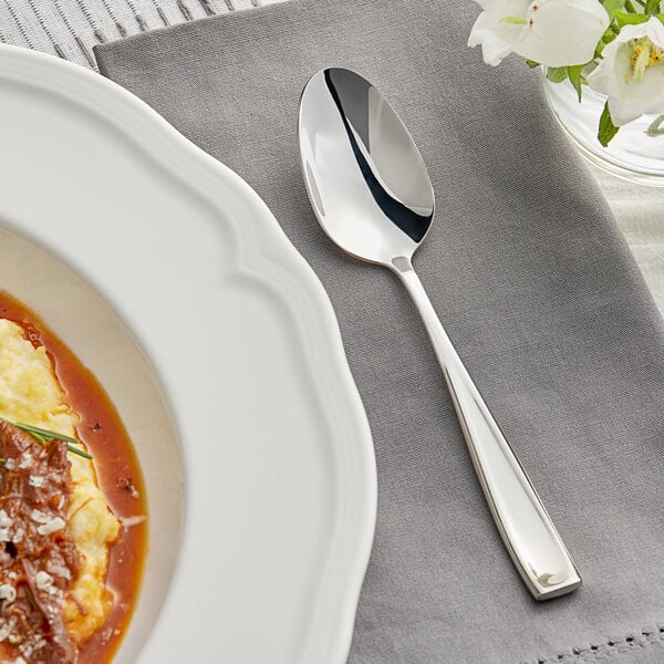 Acopa Monte Bianco 7 1/8" X-Heavy Dinner / Dessert Spoon – item 267900803 image 2