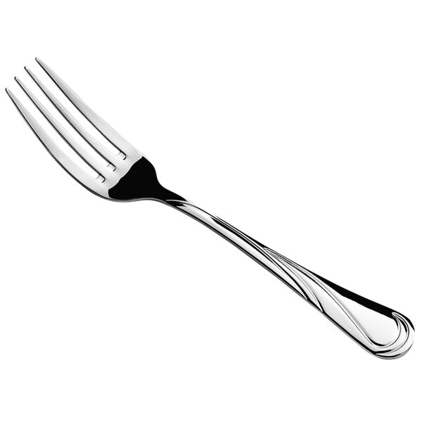Acopa Swirl 7 5/8" X-Heavy Dinner Fork – item 267990805
