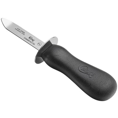 Choice 2 3/4" New Oyster Knife w/ Guard & Black Handle – item 220KBOYS275G