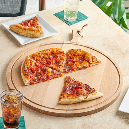 Boska Friends 19 1/2" XXL Round Serving Board w/ Handle – item 654358123