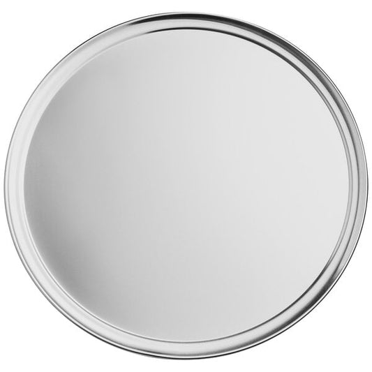 Choice 20" Aluminum Tray / Serving Platter w/ Wide Rim – item 407ALWPLTR20