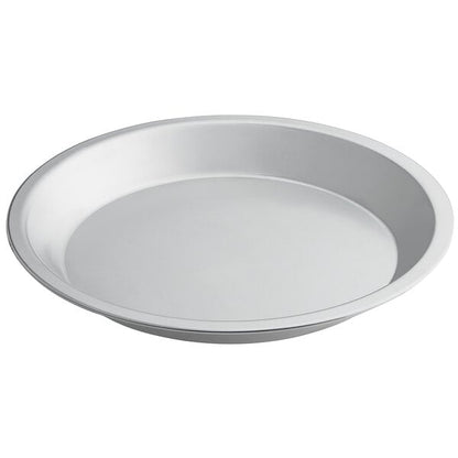 Choice 10" x 1 1/4" Aluminum Serving Platter – item 407SRVPLTR10
