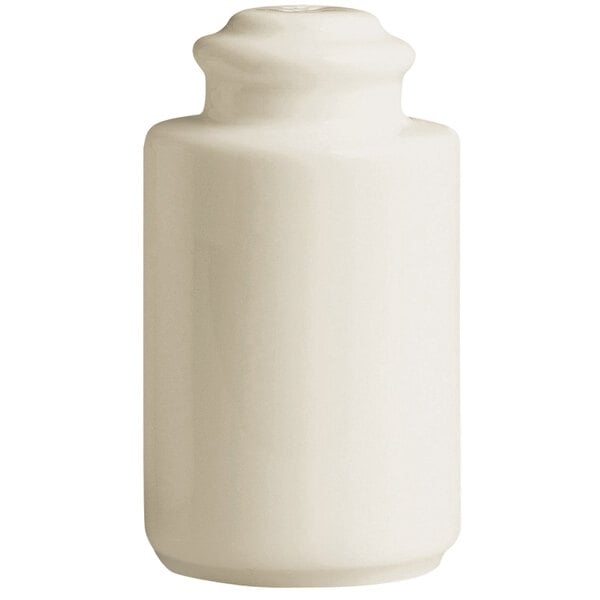 RAK Porcelain Rondo 3 15/16" Ivory Porcelain Salt Shaker – item 772BASS01D7