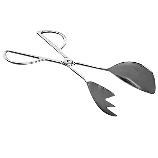 American Metalcraft 10" Three-Tine Scissor Tongs – item 124TONG2