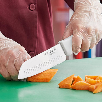 Choice 7" Santoku Knife w/ Granton Edge & Handle – item 220KWSANTKU7 image 2