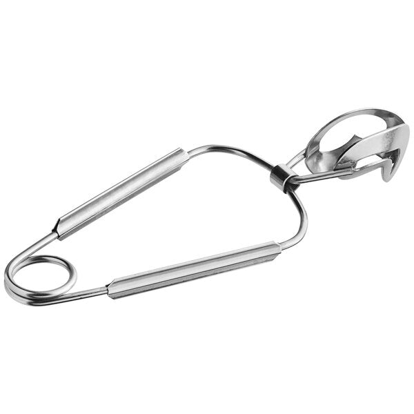 American Metalcraft Satin Snail Tongs – item 124SNT612