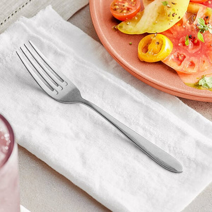 Acopa Pangea 7 1/8" Distressed X-Heavy Salad / Dessert Fork – item 267880806 image 2