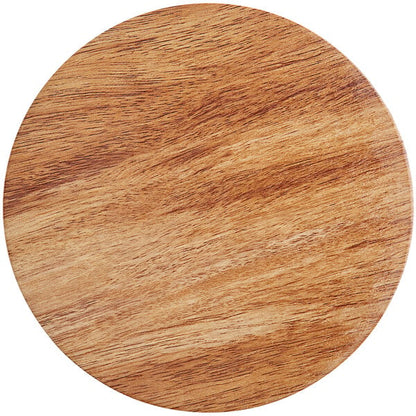 85CaseEnjay 6" Round Marble / Wood Laminated Serving Board – item 1296RPWM image 2