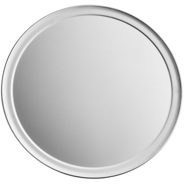Choice 16" Aluminum Tray / Serving Platter w/ Wide Rim – item 407ALWPLTR16