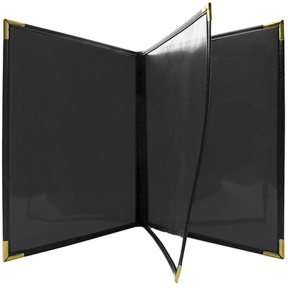 H. Risch, Inc. TAM-PKT-4V Tamarac 4 1/4" x 11" Menu Cover – item 759TAMP4V41 image 2