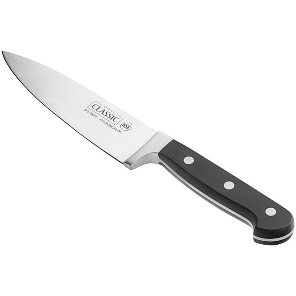Choice Classic 6" Chef Knife w/ POM Handle – item 407KPOMCHEF6