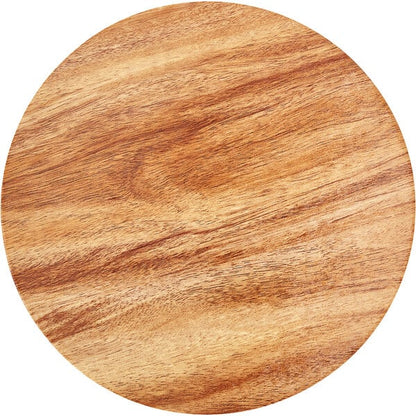 85CaseEnjay 10" Round Marble / Wood Laminated Serving Board – item 12910RRWM image 2