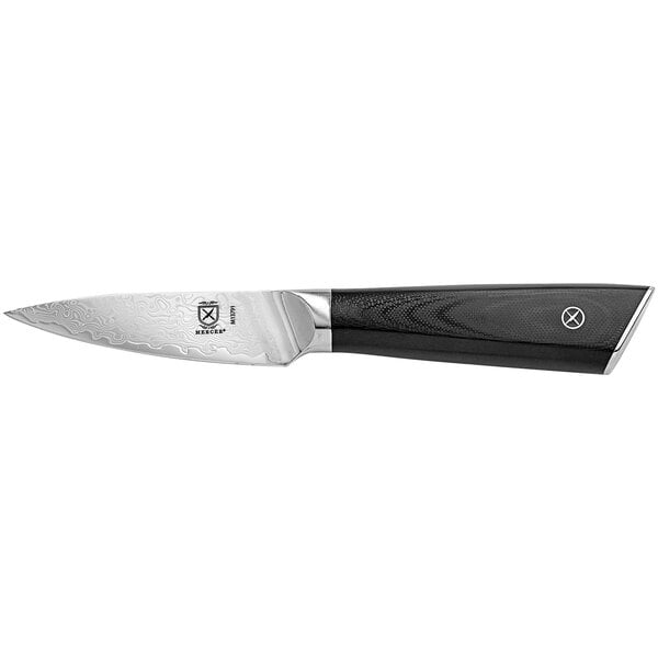 Mercer Culinary Damascus Paring Knife w/ G10 Handle M13791 – item 470M13791