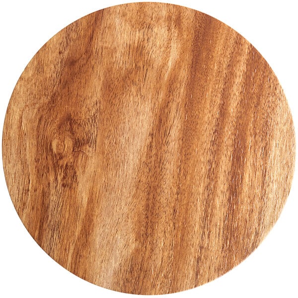 85CaseEnjay 9" Round Marble / Wood Laminated Serving Board – item 1299RPWM image 2