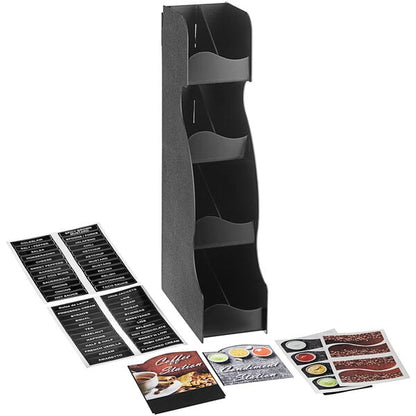 ServSens Condiment Organizer w/ Header Decals - 5 3/4" x 13" – item 651CNOPLV8