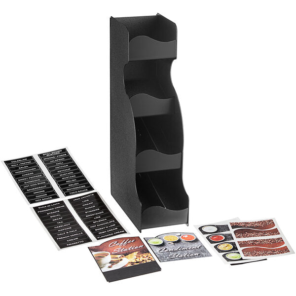 Serv Condiment Organizer w/ Header Decals - 5 1/8" x 11 7/8" – item 651CNOPLT4