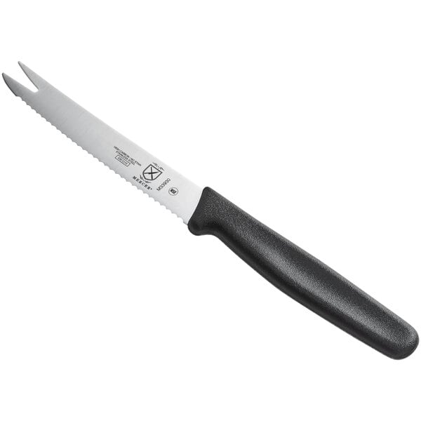 Mercer Culinary M33930B Millennia 4 1/4" Serrated Knife – item 470M33930B
