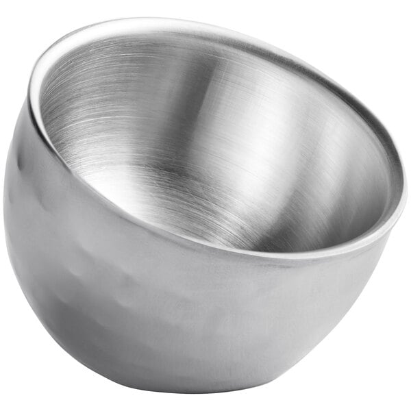 American Metalcraft 2.5 oz. Double Wall Angled Serving Bowl – item 124HDWS2 image 2