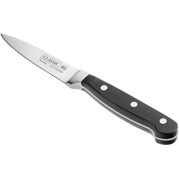 Choice Classic 3 1/2" Smooth Edge Paring Knife w/ POM Handle – item 407KPOMPAR35