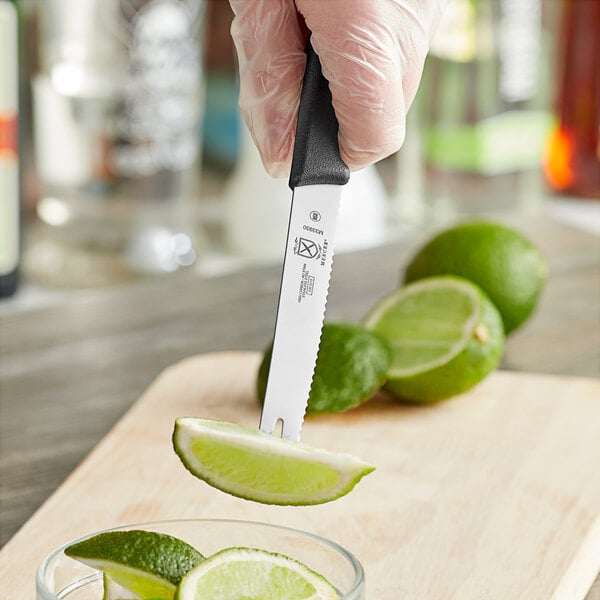 Mercer Culinary M33930B Millennia 4 1/4" Serrated Knife – item 470M33930B image 2