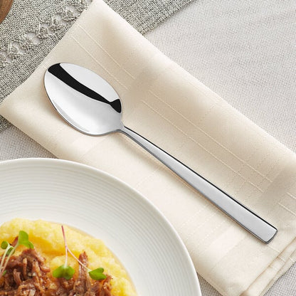 Acopa Penn Square 7 5/8" Heavy Dinner / Dessert Spoon – item 267380003 image 2