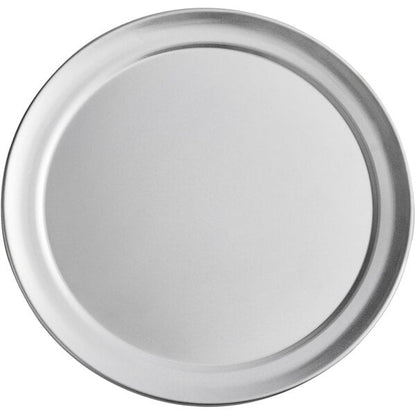 Choice 10" Aluminum Tray / Serving Platter w/ Wide Rim – item 407ALWPLTR10 image 2
