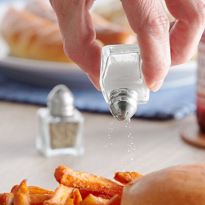 Choice 0.5 oz. Mini Salt & Pepper Shaker – item 176GL5SP image 2