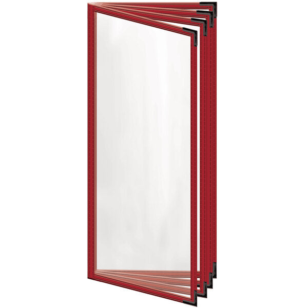 H. Risch, Menu Cover w/ Smooth Corners and Gloss Finish – item 759TDD3JG41