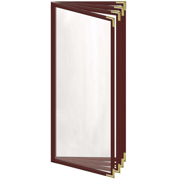 H. Menu Cover w/ Smooth Corners and Gloss Finish – item 759TDD8CG41