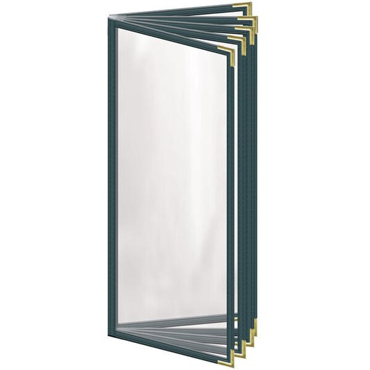 H. Menu Cover w/ Gold Smooth Corners and Gloss Finish – item 759TEN6CG41