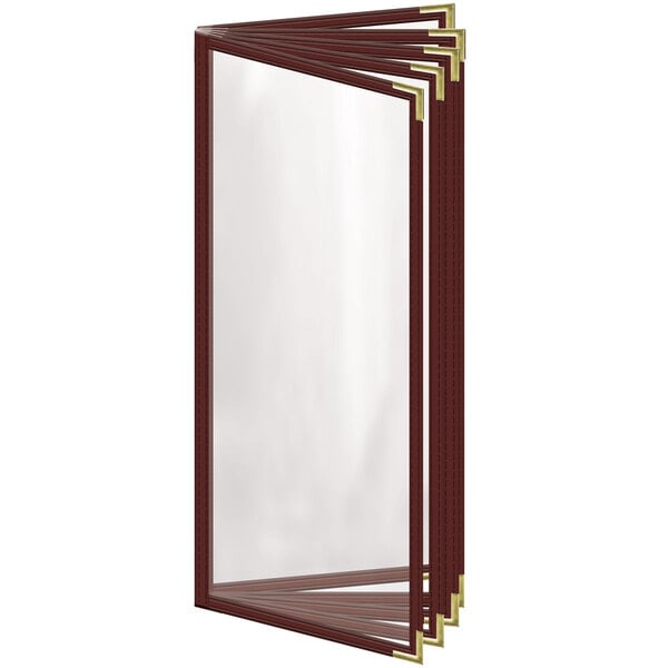 H. Menu Cover w/ Smooth Corners and Gloss Finish – item 759TEN8CG41