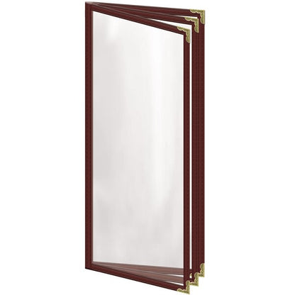 H. Menu Cover w/ Decorative Corners and Gloss Finish – item 759TTB8AG41