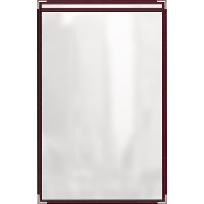 H. Menu Cover w/ Smooth Corners and Gloss Finish – item 759TES8DG17