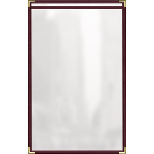 H. Menu Cover w/ Smooth Corners and Gloss Finish – item 759TES8CG17