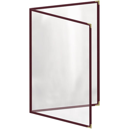 H. Menu Cover w/ Decorative Corners and Gloss Finish – item 759TED8AG17
