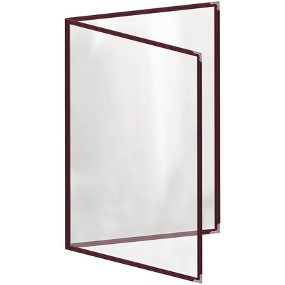 H. Menu Cover w/ Decorative Corners and Gloss Finish – item 759TED8BG17