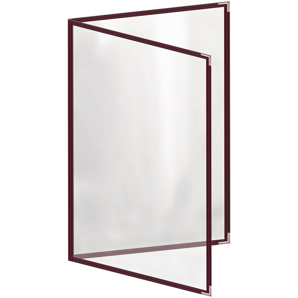 H. Menu Cover w/ Smooth Corners and Gloss Finish – item 759TED8DG17