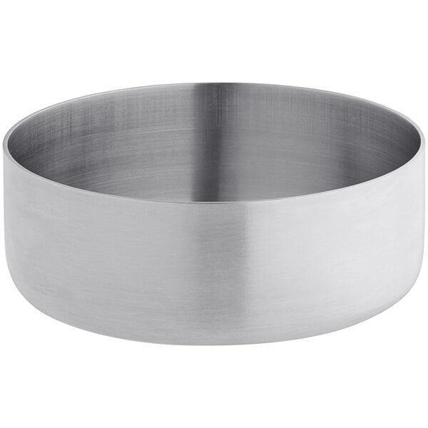 American Metalcraft 4 oz. Brushed Stainless Serving Bowl – item 124SMB3 image 2