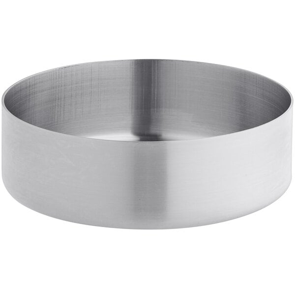 American Metalcraft 8 oz. Brushed Stainless Serving Bowl – item 124SMB4 image 2