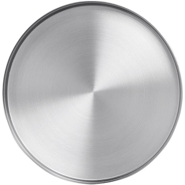 American Metalcraft 4" Satin Stainless Serving Plate – item 124SMP4