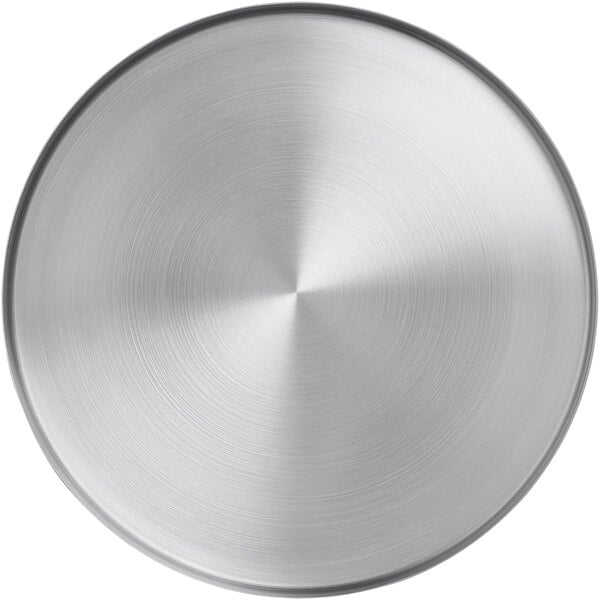 American Metalcraft 9" Satin Stainless Serving Plate – item 124SMP9