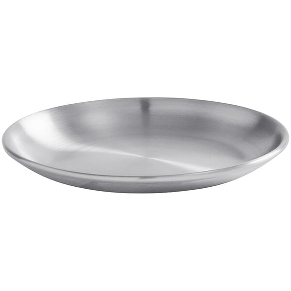American Metalcraft 4" Satin Stainless Serving Plate – item 124SSP4 image 2