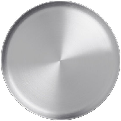 American Metalcraft 9" Satin Stainless Serving Plate – item 124SSP9