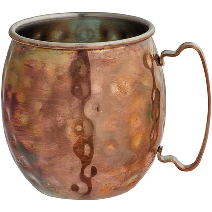 Acopa Alchemy 16 oz. Hammered Dark Antique Moscow Mule Mug – item 553AQCMH16